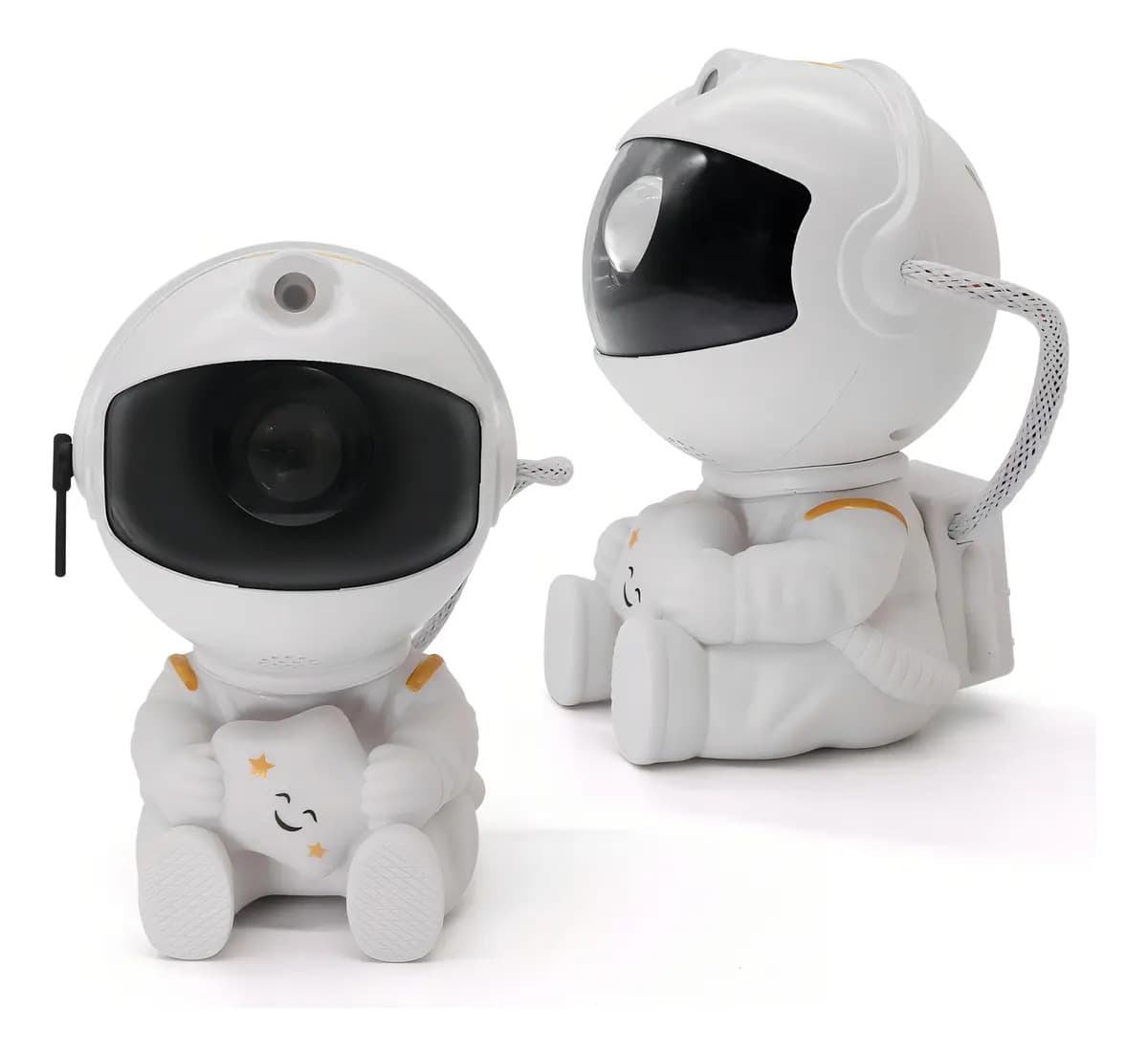 Luminária Astronauta Galáxia e Estrelas LED