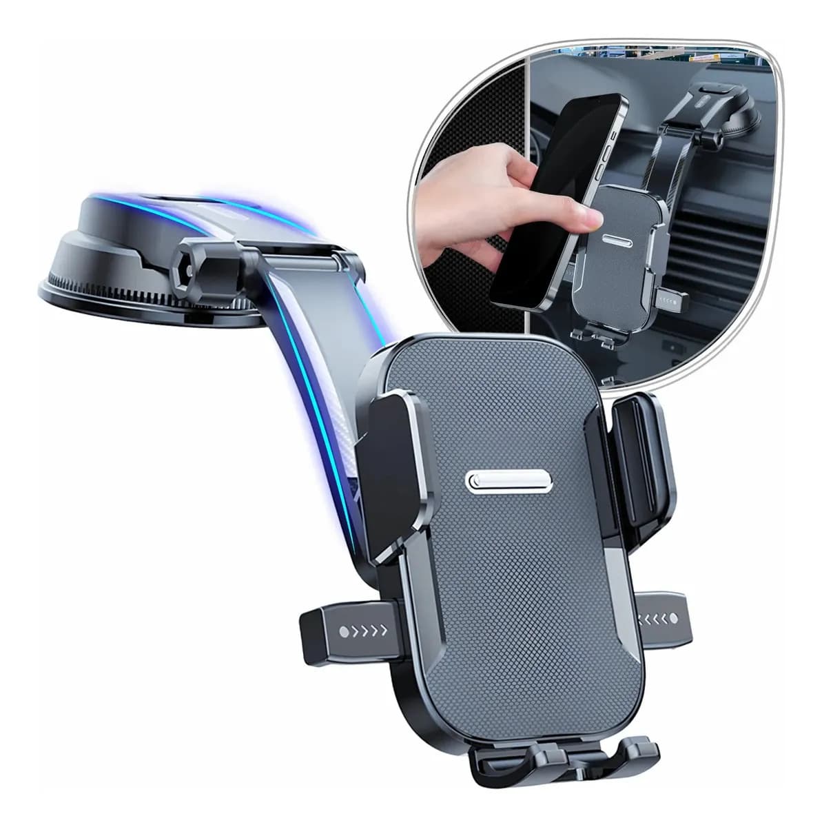Suporte Veicular 360° com Ventosa